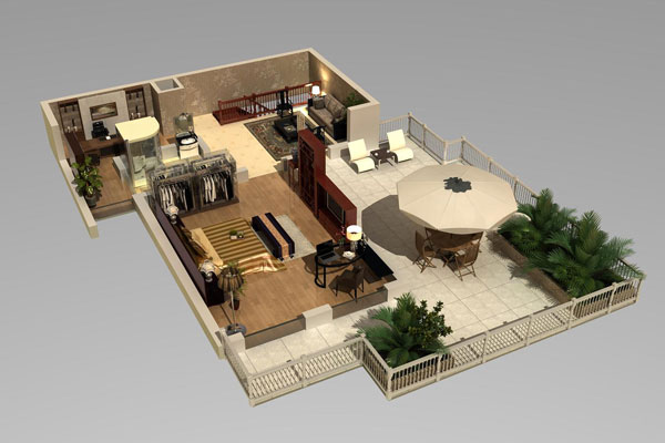 ���ʱ����ά���廧��Ч��ͼ