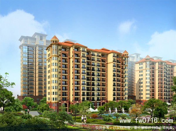 江景豪庭效果图