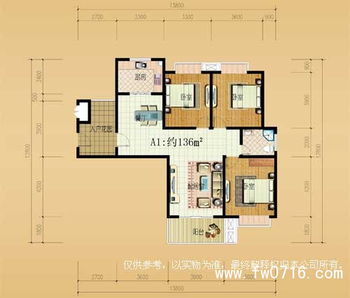 江景豪庭户型图